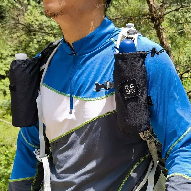 Hydration Pack Outdoor - 2PCS ถุงเก็บขวดน้ําน้ําหนักเบาเดินป่าปีนเขาเกียร์กลางแจ้ง Hydration ยุทธวิธี Mountaineering กระเป๋าเป้สะพายหลังอุปกรณ์เสริม