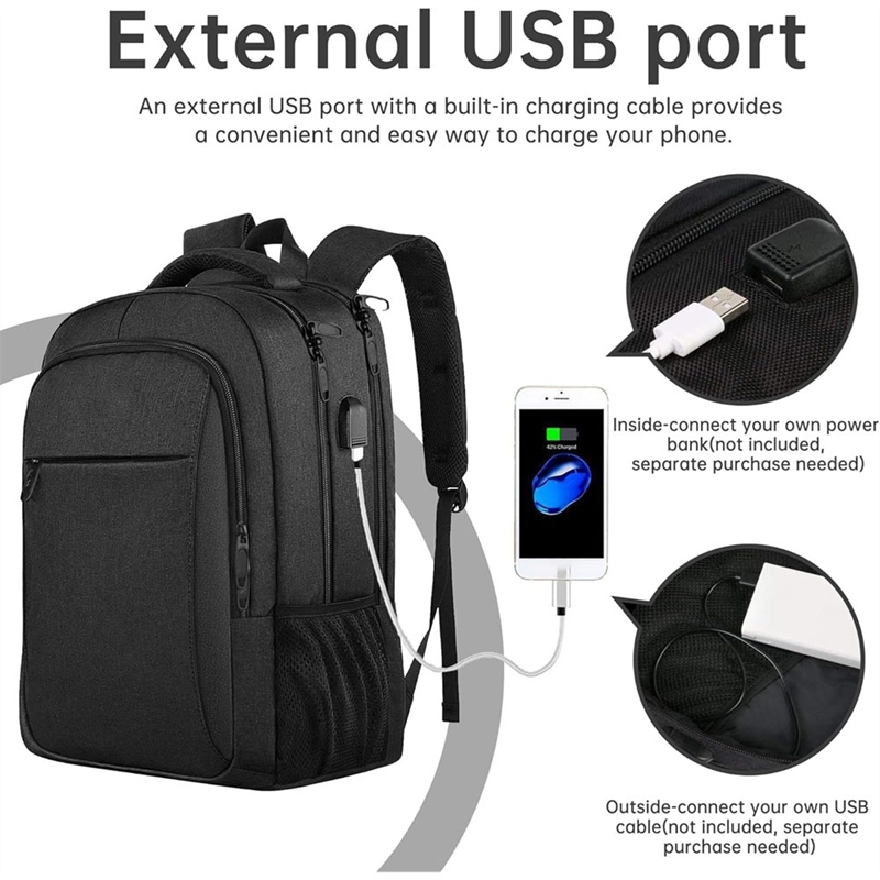 กระเป๋าเป้สะพายหลังกันขโมยแบบก - Travel Backpack Anti Theft บทวิจารณ์และราคา