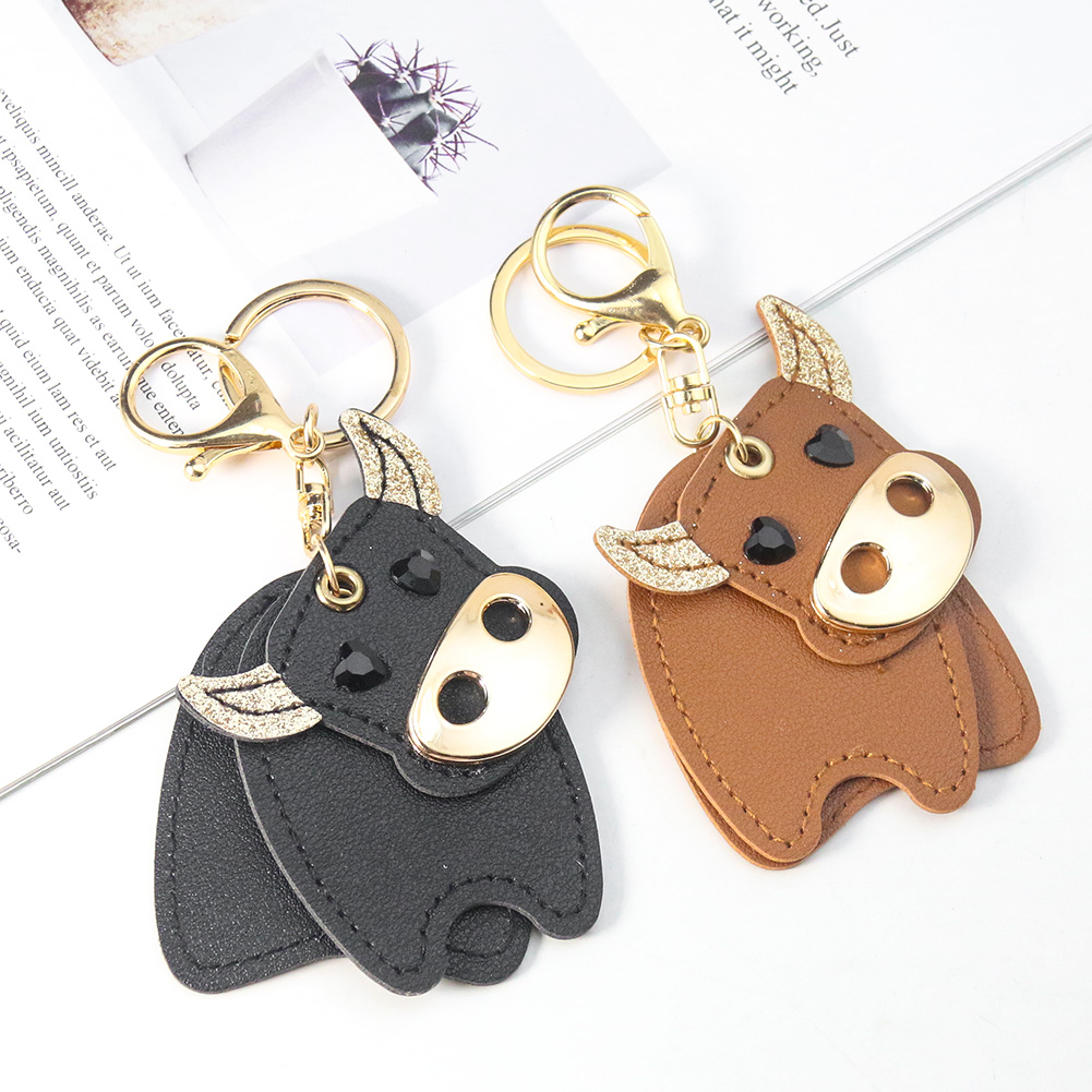 Vintage การ์ตูนหนังวัวพวงกุญแจ - Leather Backpack Vintage บทวิจารณ์และราคา