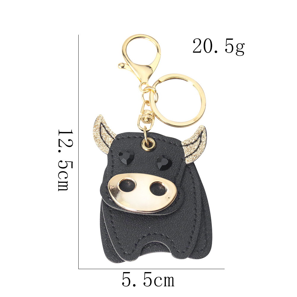 Vintage การ์ตูนหนังวัวพวงกุญแจ - Leather Backpack Vintage บทวิจารณ์และราคา