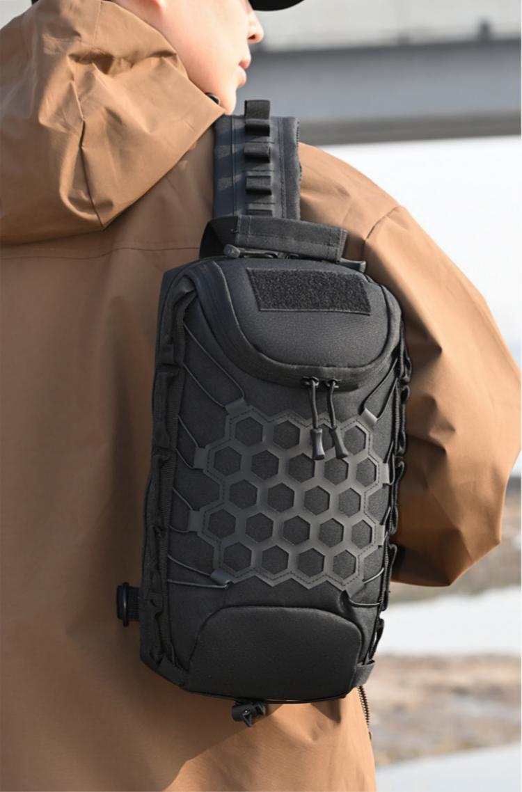 กระเป๋าสะพายข้างแบบยุทธวิธีสำห - Sling Backpack Shoulder บทวิจารณ์และราคา