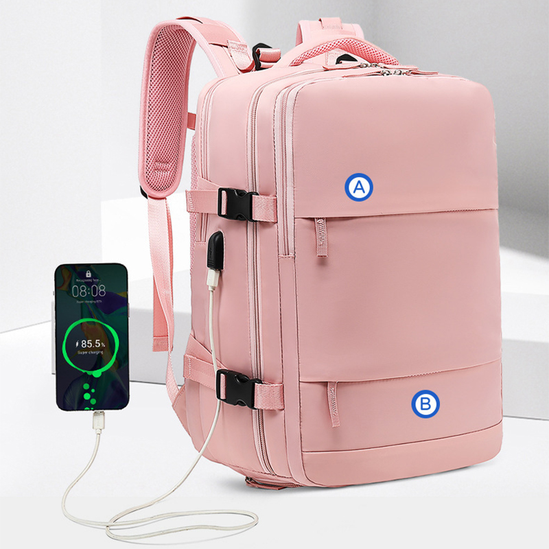 กระเป๋าเป้ธุรกิจพร้อมพอร์ตชาร์ - Laptop Backpack 15.6 บทวิจารณ์และราคา