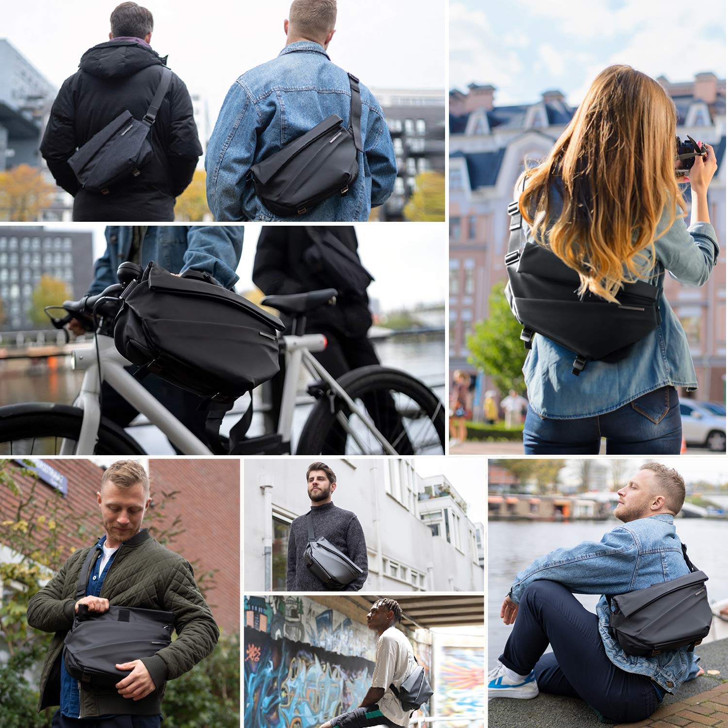 กระเป๋าสะพายข้างป้องกันการโจรก - Travel Backpack Anti Theft บทวิจารณ์และราคา