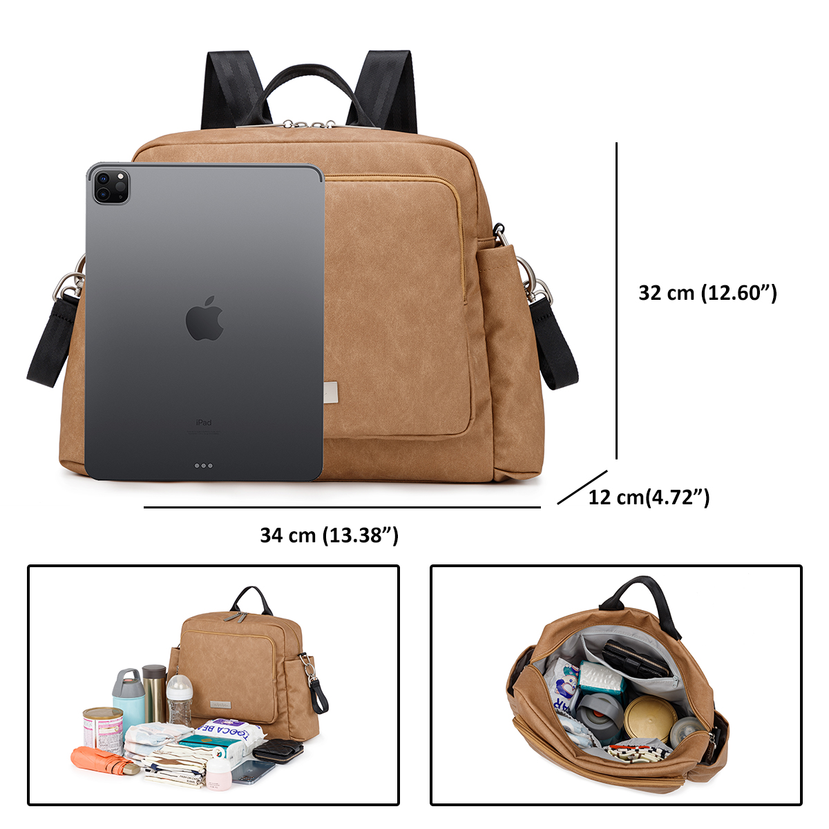แฟชั่นใหม่ Mommy Dipaer กระเป๋ - Backpack Diaper Bag บทวิจารณ์และราคา