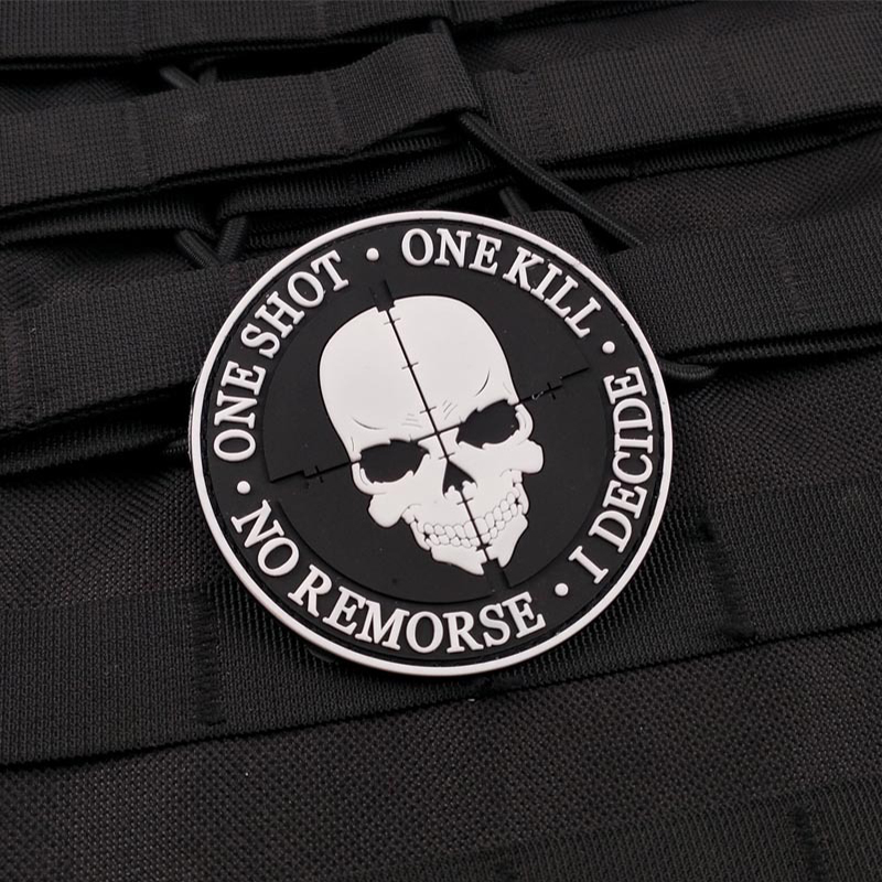 3D PVC Skull ยาง Patches Appli - Urban Backpack Tactical บทวิจารณ์และราคา
