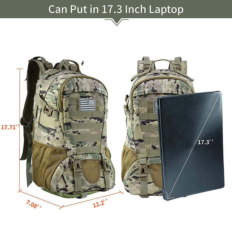 35L ทหารกระเป๋าเป้สะพายหลังยุท - Urban Backpack Tactical บทวิจารณ์และราคา