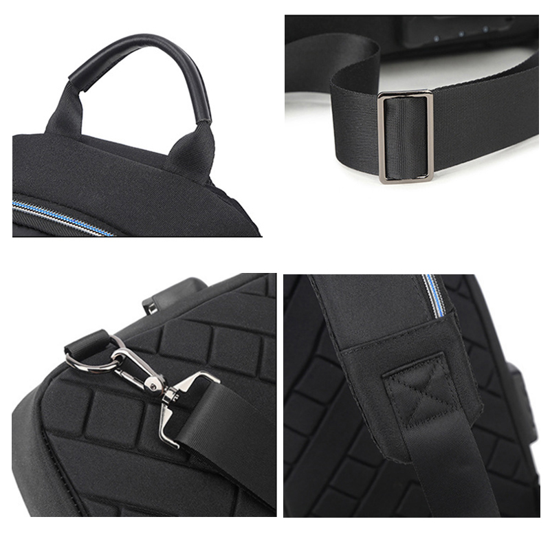 กระเป๋าคาดหน้าอกแบบล็อคกันขโมย - Travel Backpack Anti Theft บทวิจารณ์และราคา