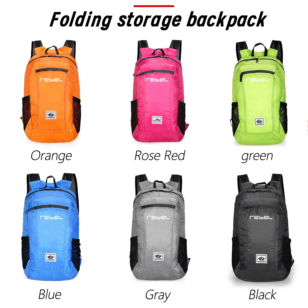 กระเป๋าเป้สะพายหลังขนาดเล็กแบบ - Foldable Backpack Small บทวิจารณ์และราคา