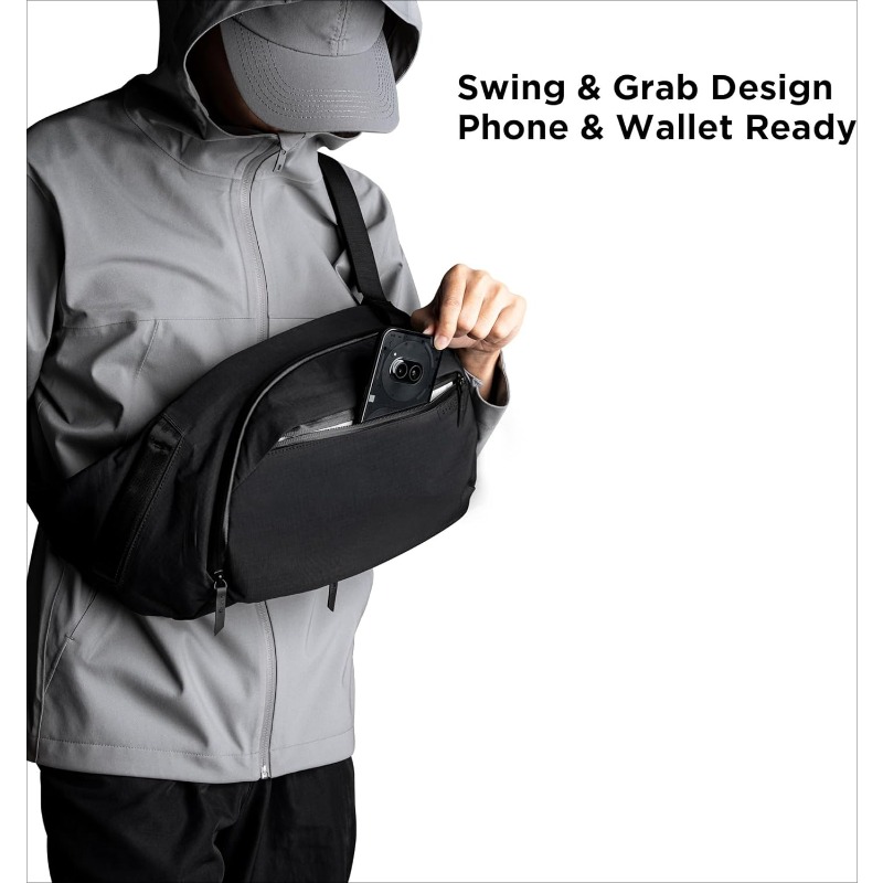 กระเป๋าสะพายข้างขวา 7.5 ลิตร - - Sling Backpack Shoulder บทวิจารณ์และราคา