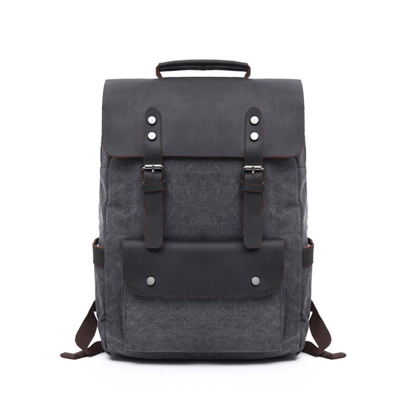กระเป๋าเป้สะพายหลังสไตล์วินเทจ - Leather Backpack Vintage บทวิจารณ์และราคา