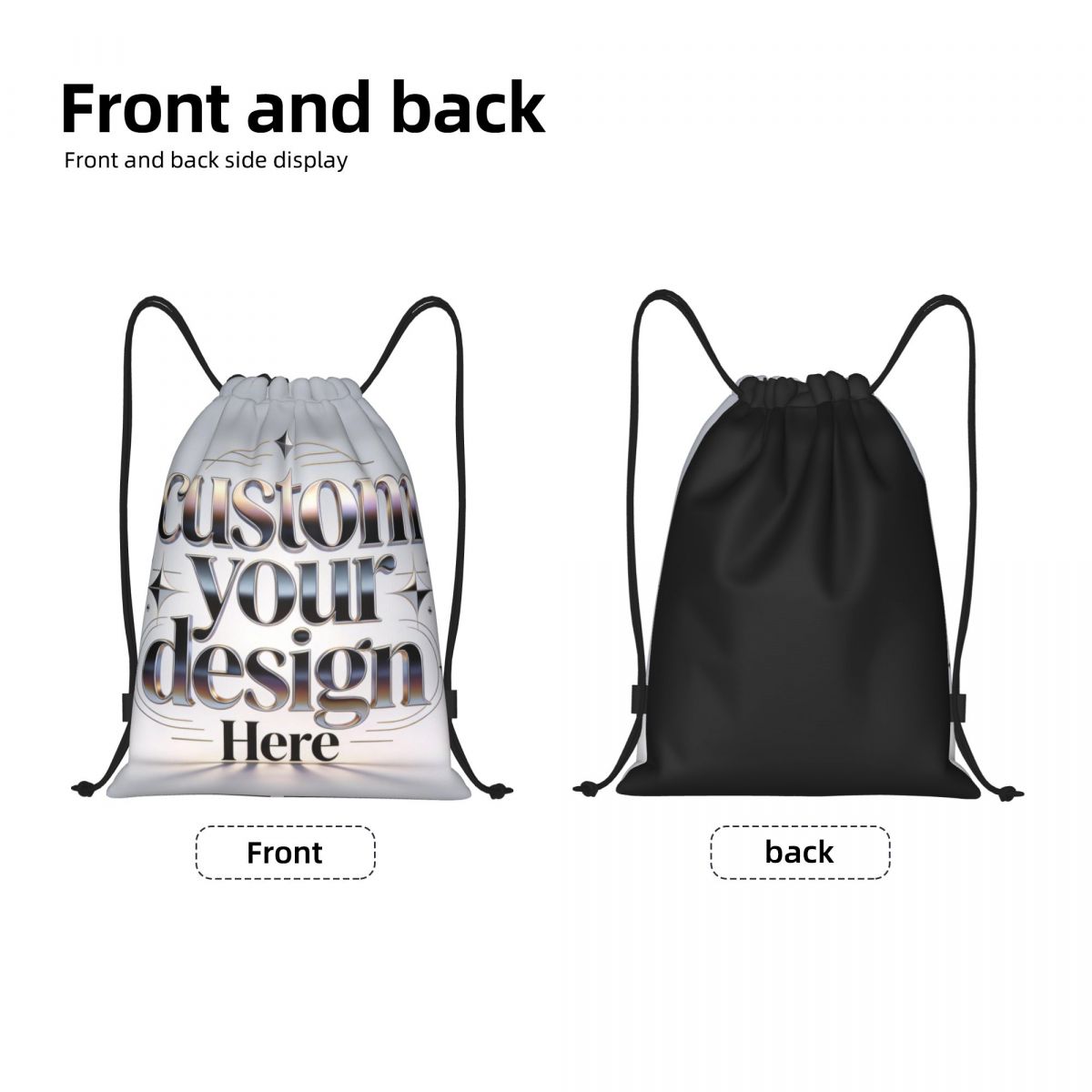 กระเป๋าเป้สะพายหลังแบบมีเชือกผ - Drawstring Gym Bag บทวิจารณ์และราคา