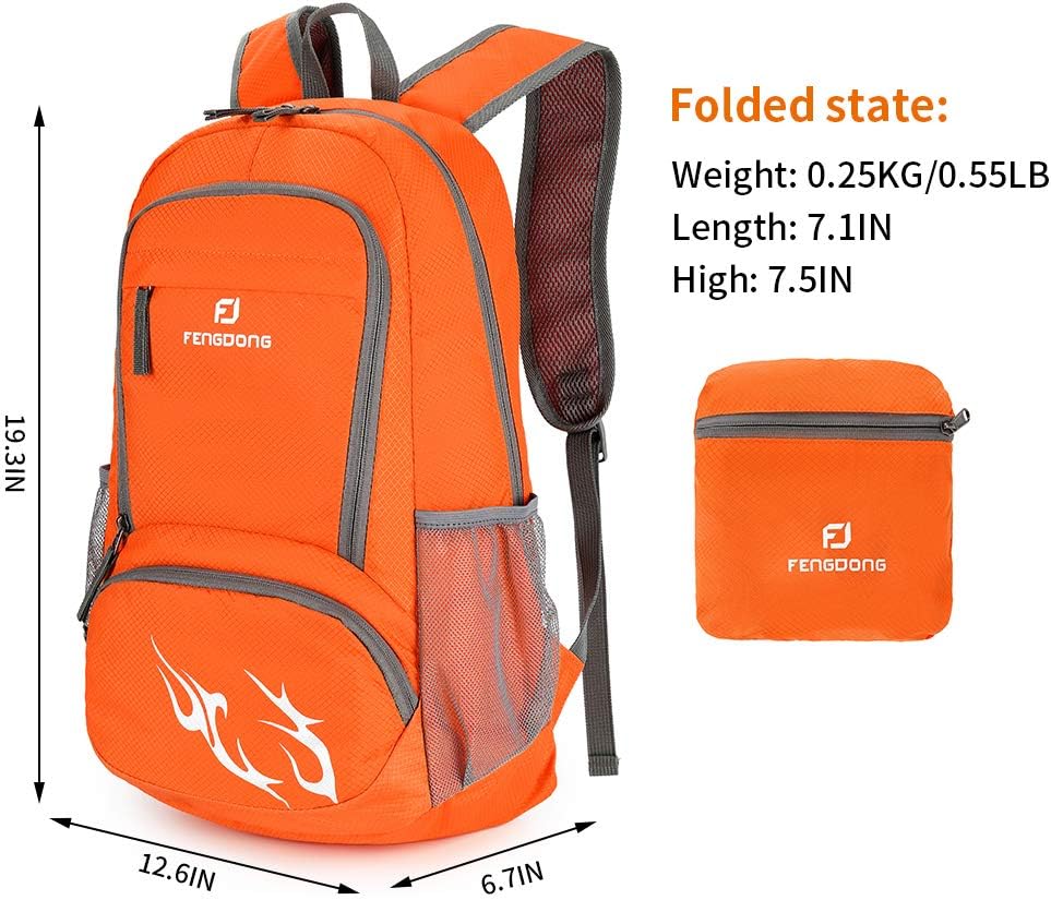 กระเป๋าเป้เดินป่า FENGDONG 35  - Foldable Backpack Small บทวิจารณ์และราคา