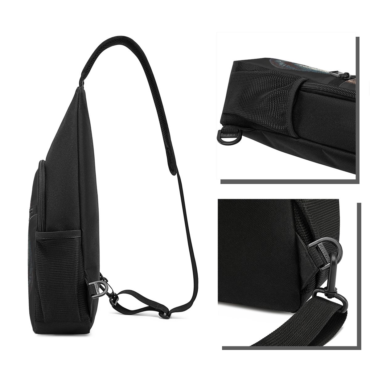 กระเป๋าคาดหน้าอกสำหรับชกมวย คิ - Sling Backpack Shoulder บทวิจารณ์และราคา